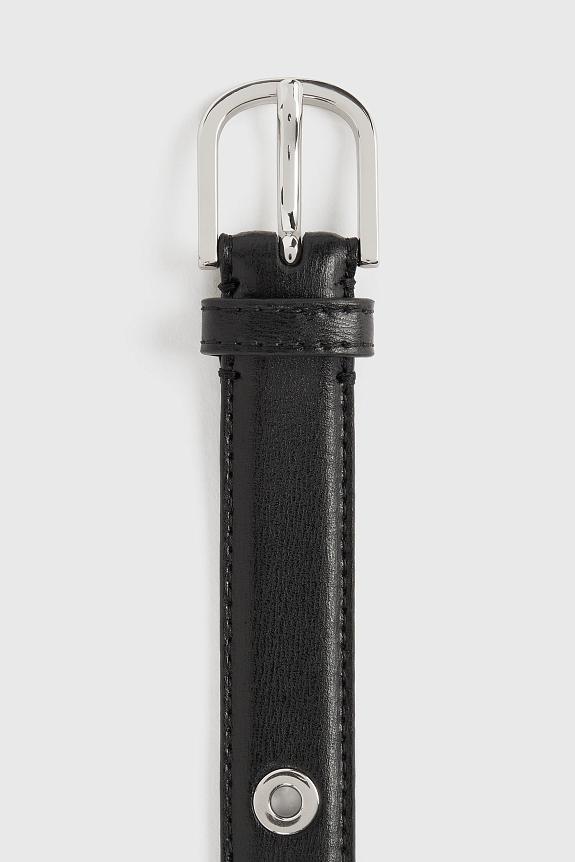 Toteme Eyelet Belt Black