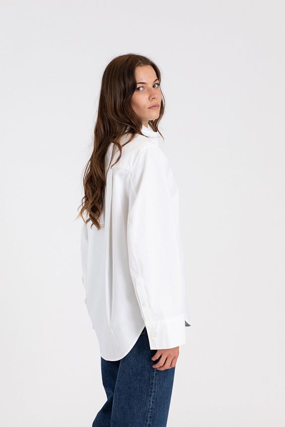Toteme Heavy Cotton Shirt White-1