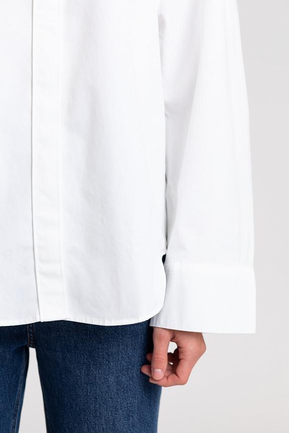 Toteme Heavy Cotton Shirt White-3
