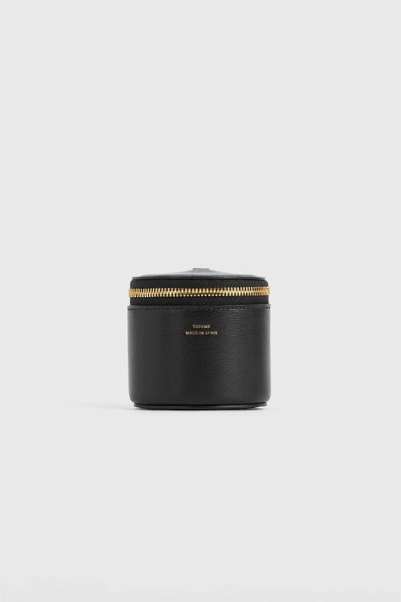 Toteme Leather Jewelry Box Black