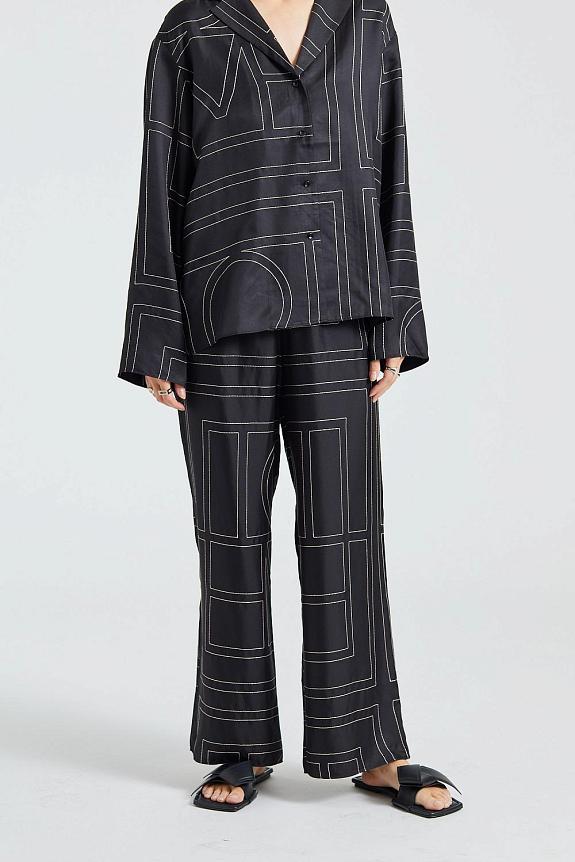 Toteme Monogram Silk Set-3