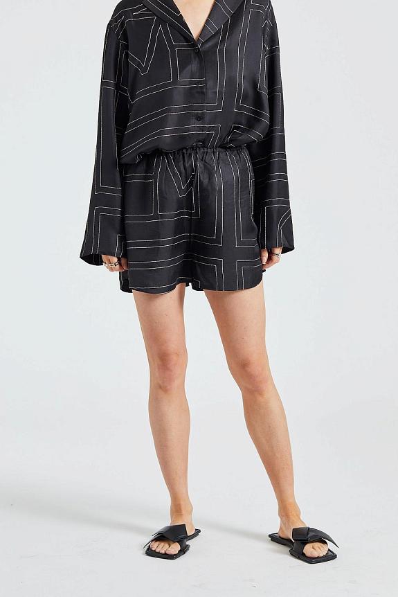 Toteme Monogram Silk PJ Set-2