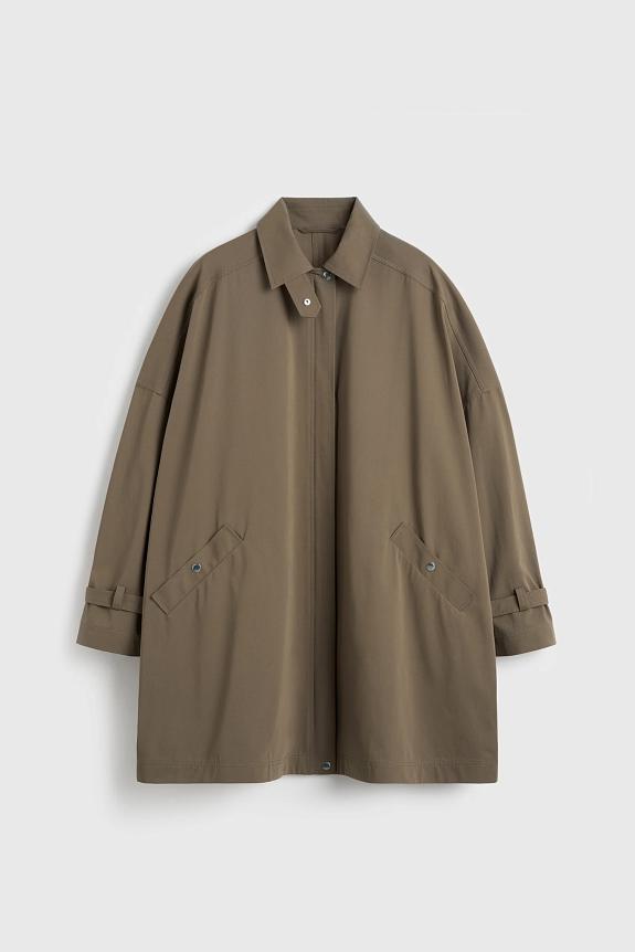 Toteme Oversized Trench Jacket Hazel