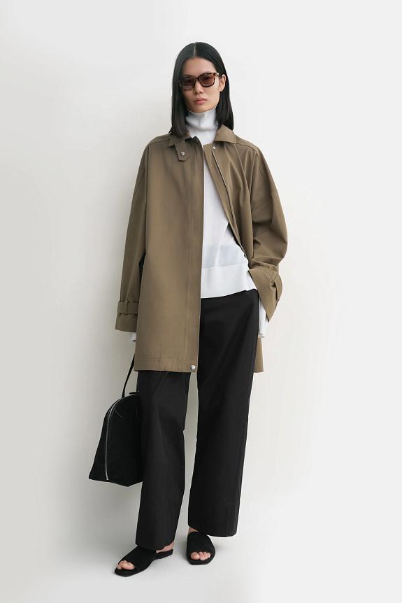 Toteme Oversized Trench Jacket Hazel-1