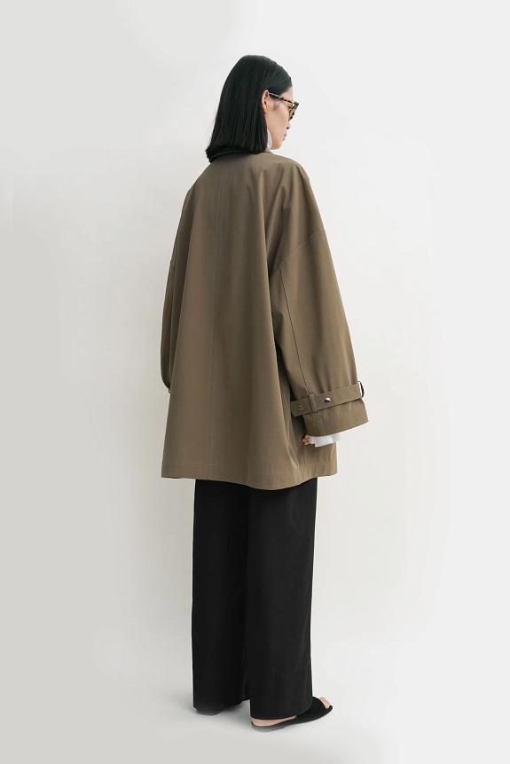 Toteme Oversized Trench Jacket Hazel-2