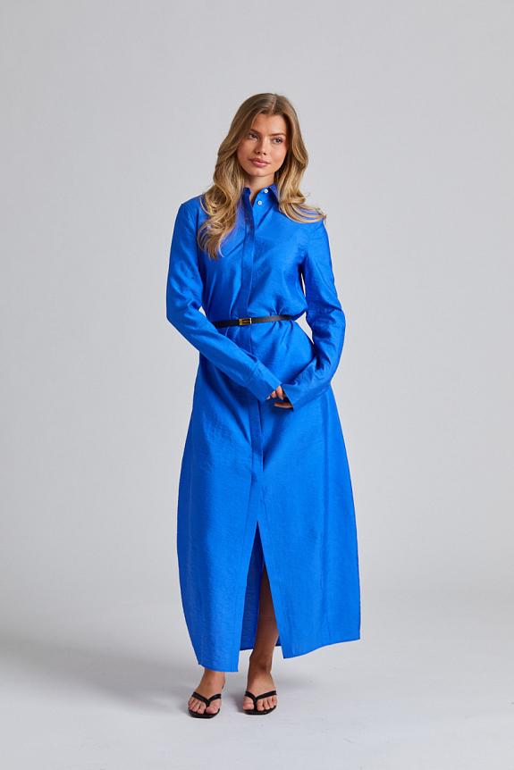 Toteme Parachute Shirtdress Cobalt 