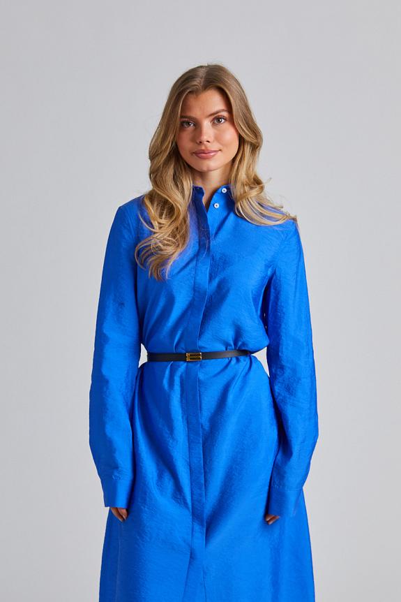 Toteme Parachute Shirtdress Cobalt 