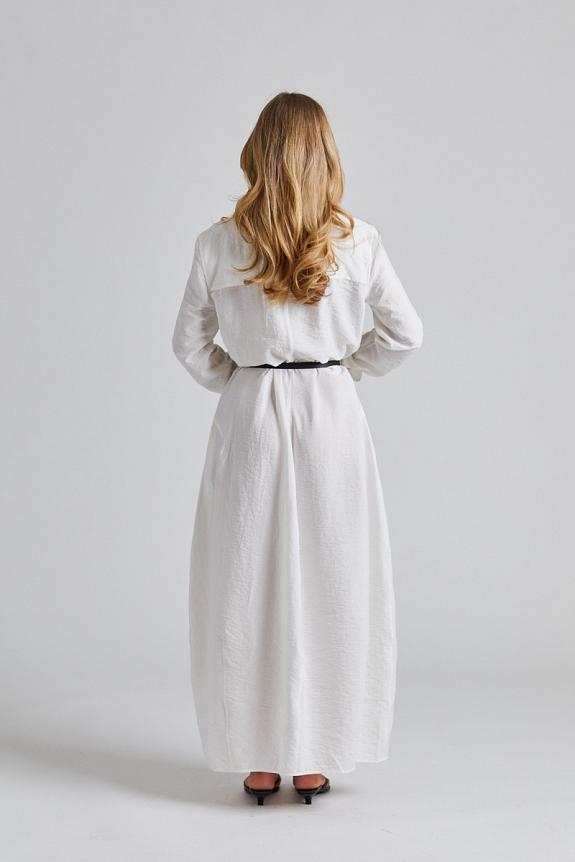 Toteme Parachute Shirtdress White 