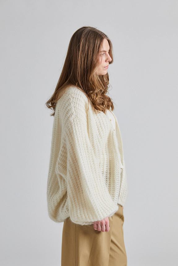 Toteme Puffed Cardigan Off White
