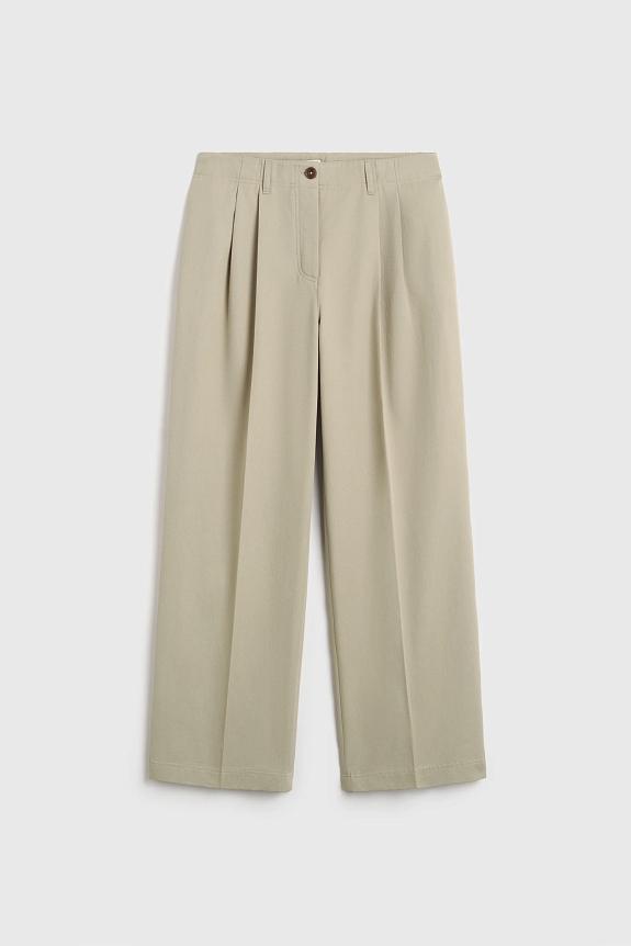 Toteme Relaxed Chino Trousers Desert 