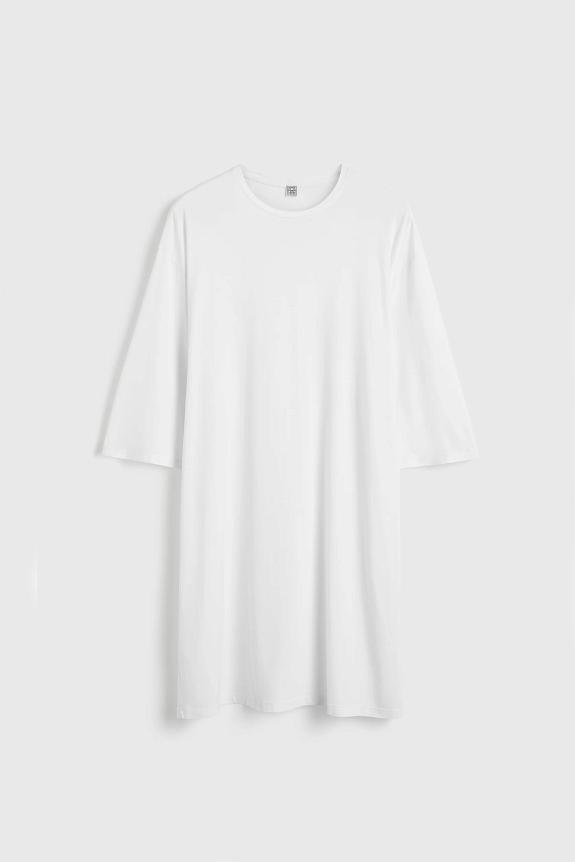 Toteme Relaxed Tee Dress White
