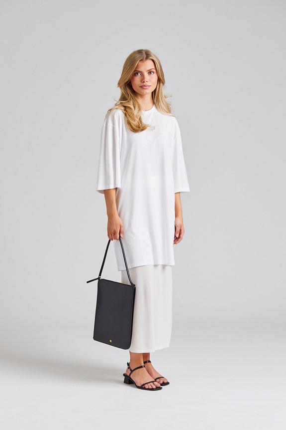 Toteme Relaxed Tee Dress White-2
