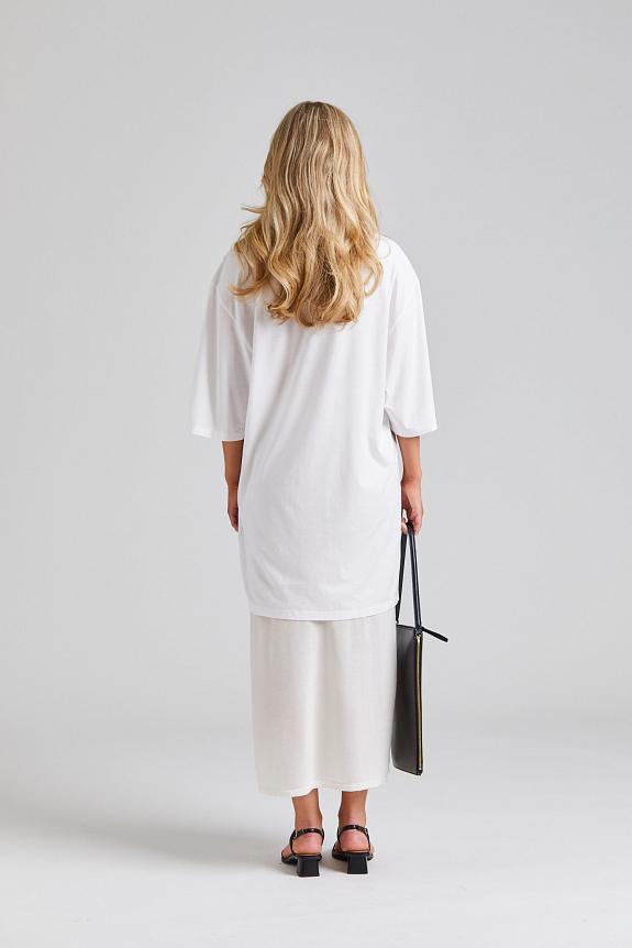 Toteme Relaxed Tee Dress White-1