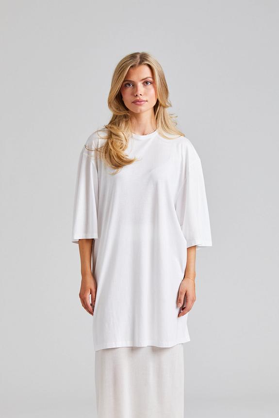 Toteme Relaxed Tee Dress White