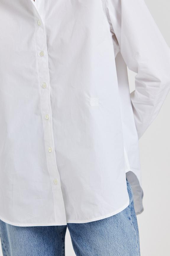 Toteme Signature Cotton Shirt White-1