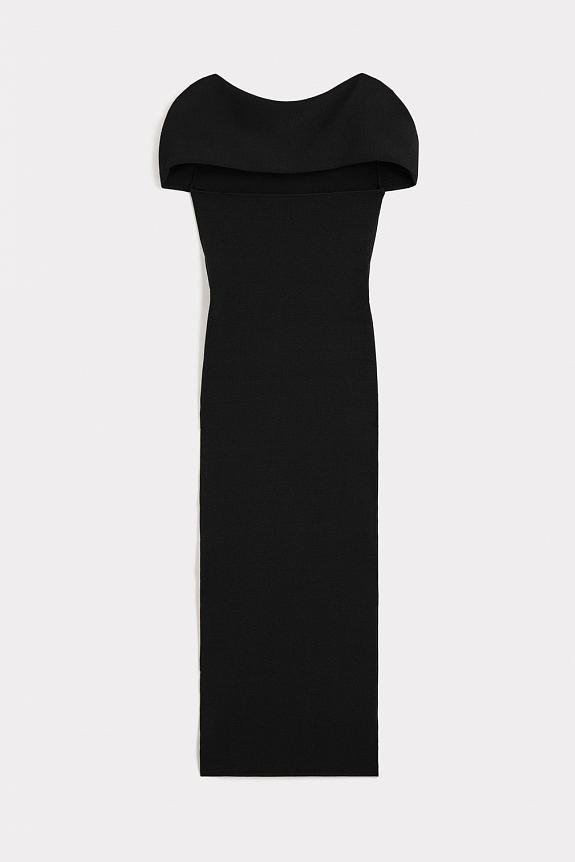 Toteme Slip-Through Knit Dress Black