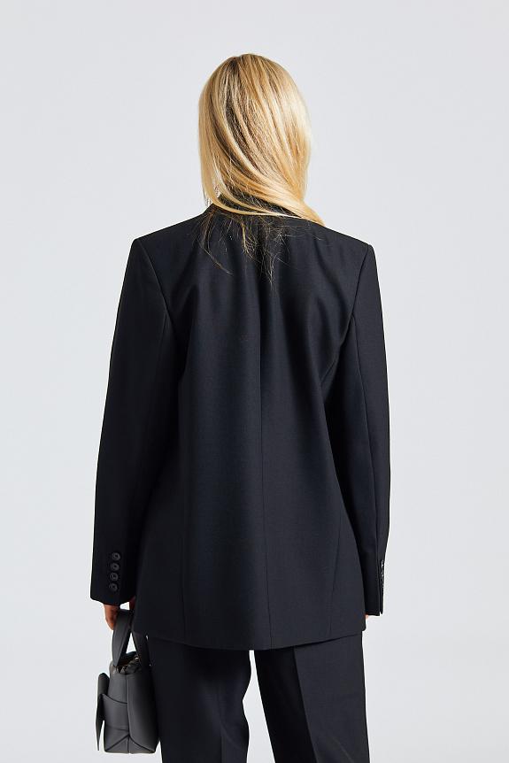 Toteme Tailored Suit Jacket Black-4
