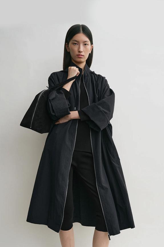 Toteme Windbreaker Coat Nightfall 