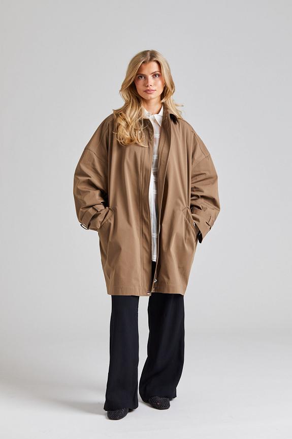 Toteme Oversized Trench Jacket Hazel-5