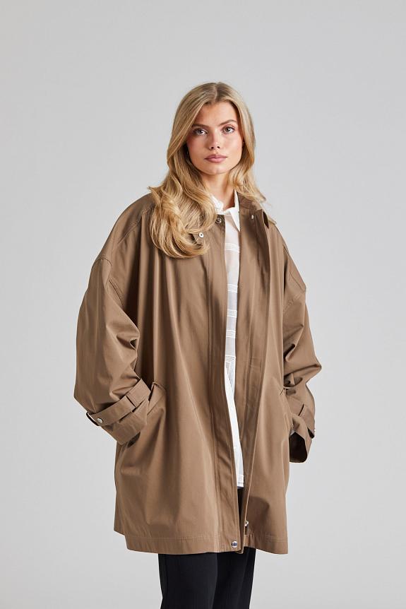 Toteme Oversized Trench Jacket Hazel-3