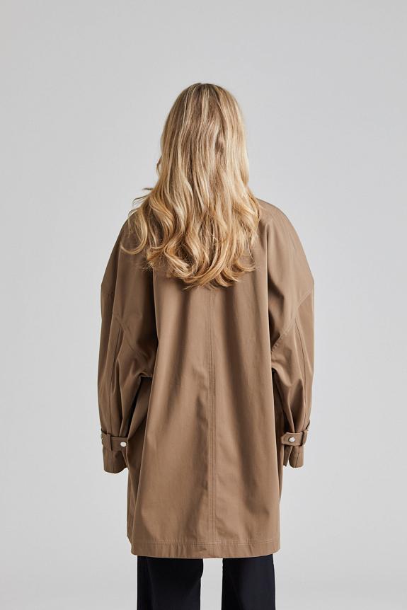 Toteme Oversized Trench Jacket Hazel-4
