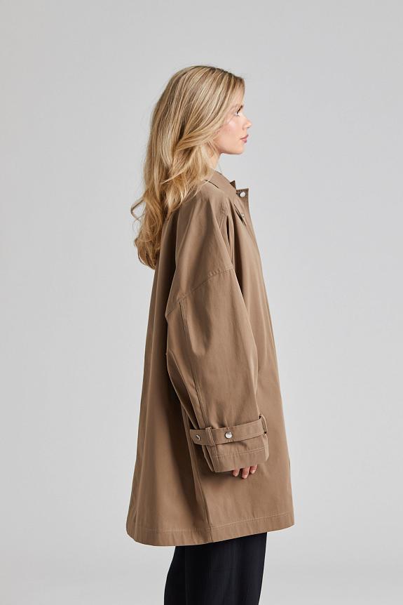 Toteme Oversized Trench Jacket Hazel-6