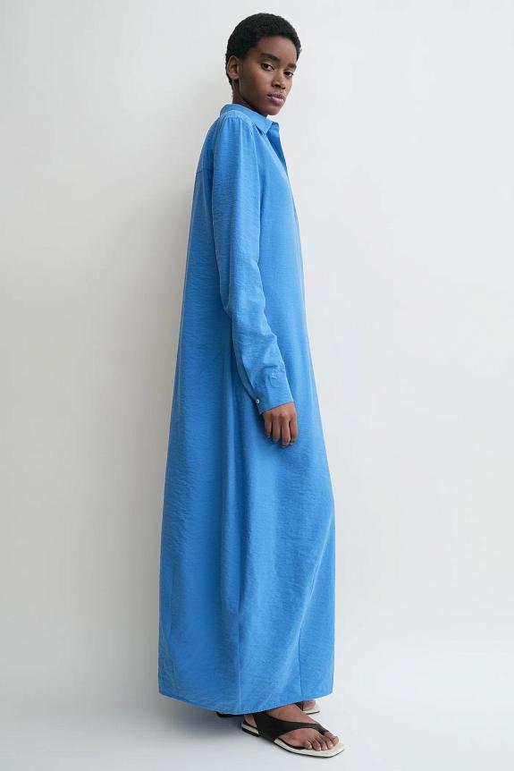 Toteme Parachute Shirtdress Cobalt 