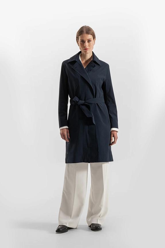 Ubr W Skylar Trench Navy 