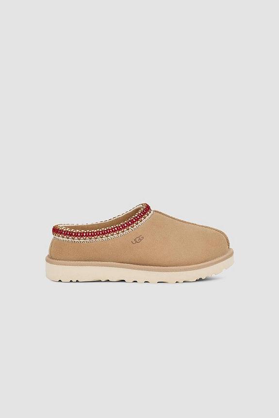 UGG Woman`s Tasman II Sand/Dark Cherry