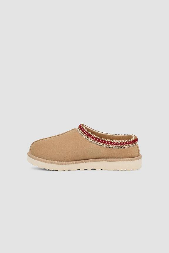 UGG Woman`s Tasman II Sand/Dark Cherry-1