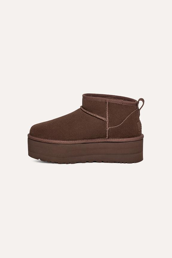 UGG Classic Ultra Mini Platform Burnt Cedar