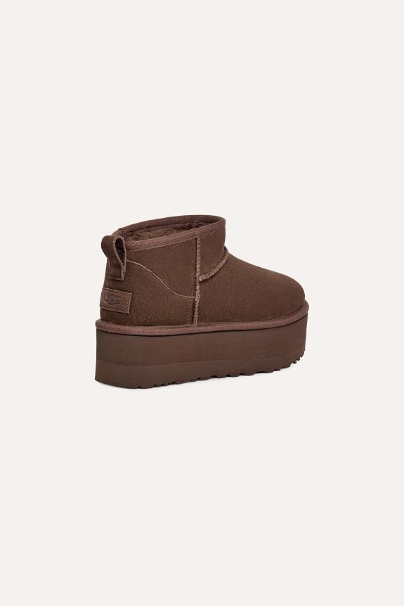 UGG Classic Ultra Mini Platform Burnt Cedar