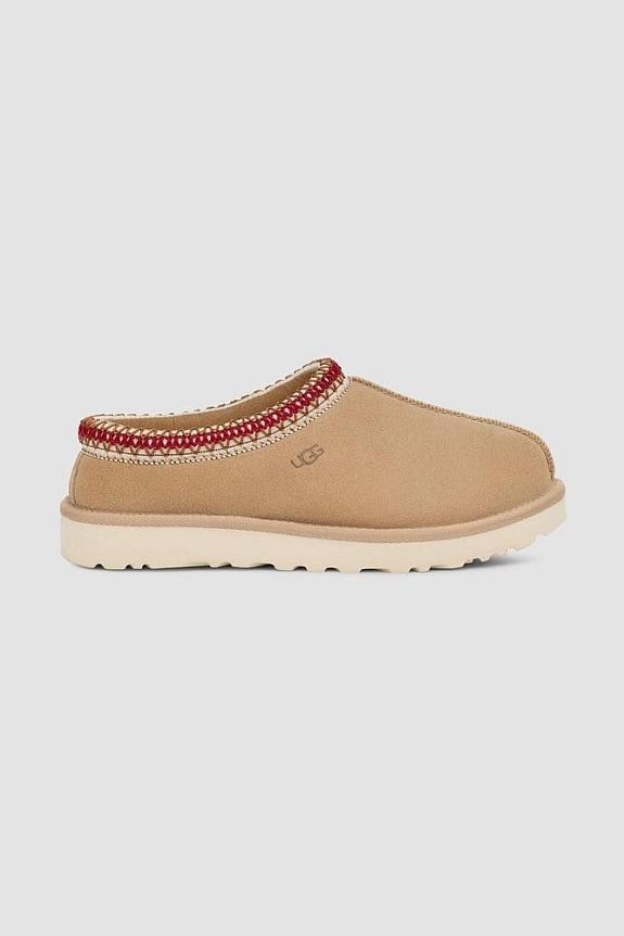 UGG Woman`s Tasman II Sand/Dark Cherry