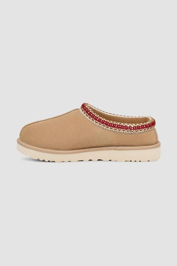 UGG Woman`s Tasman II Sand/Dark Cherry-1