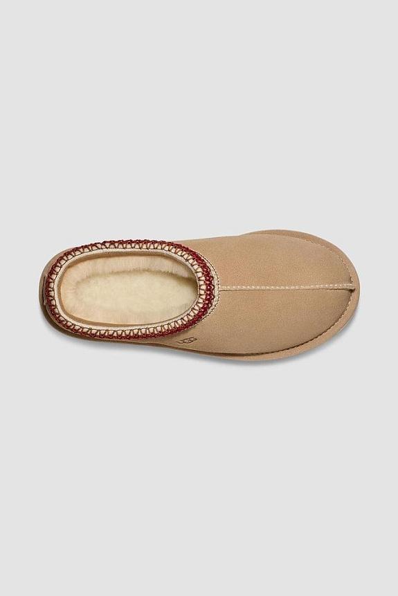 UGG Woman`s Tasman II Sand/Dark Cherry-4