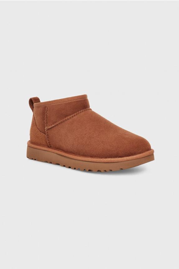 UGG Classic ultra mini chestnut sko