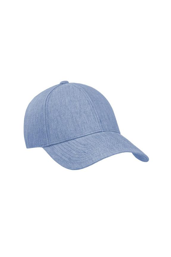 Varsity Headwear Legacy Structured Linen Azure Blue Linen-2