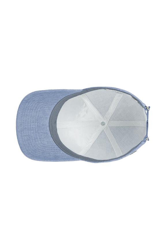 Varsity Headwear Legacy Structured Linen Azure Blue Linen-3