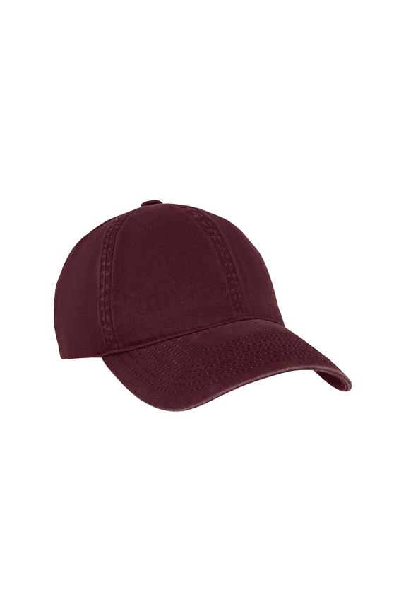 Varsity Headwear Legacy Soft Washed Cotton Burgundy-1