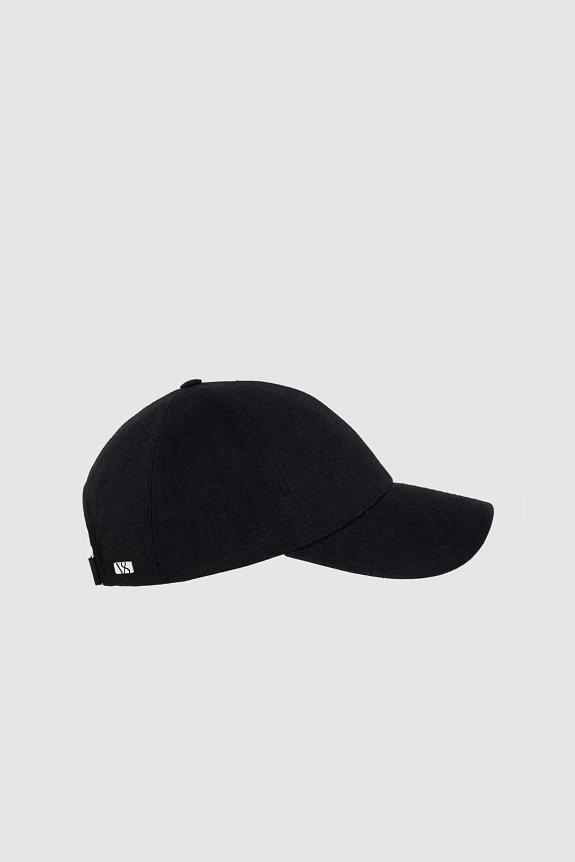 Varsity Headwear Legacy Structured Linen Licorice Black
