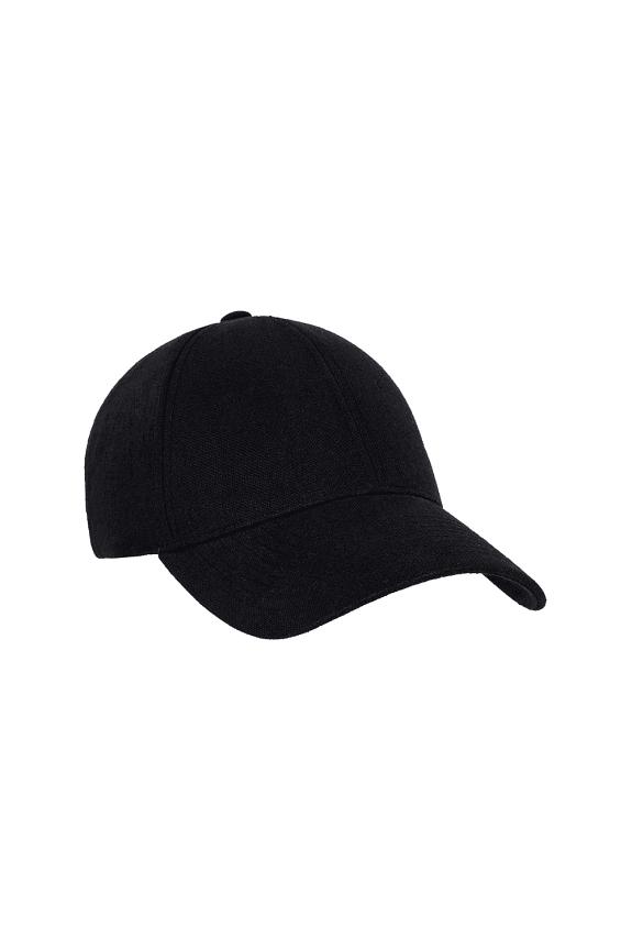 Varsity Headwear Legacy Structured Linen Licorice Black-1