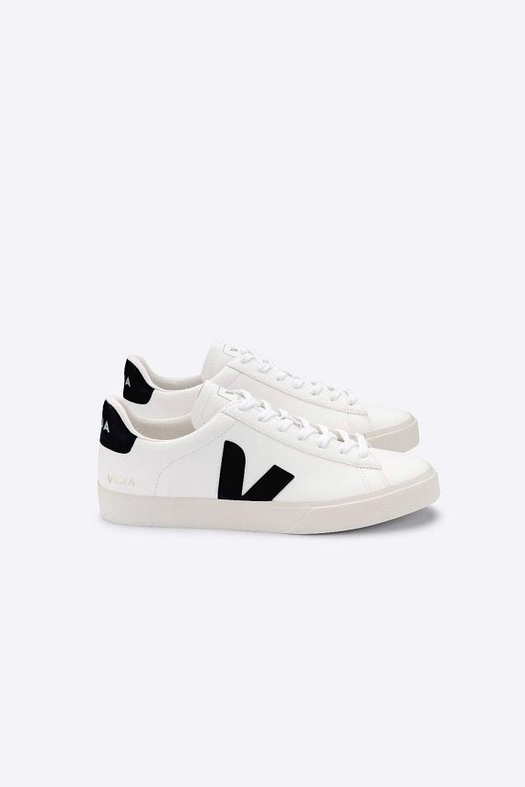 Veja Campo Chromefree Leather Extra White Black