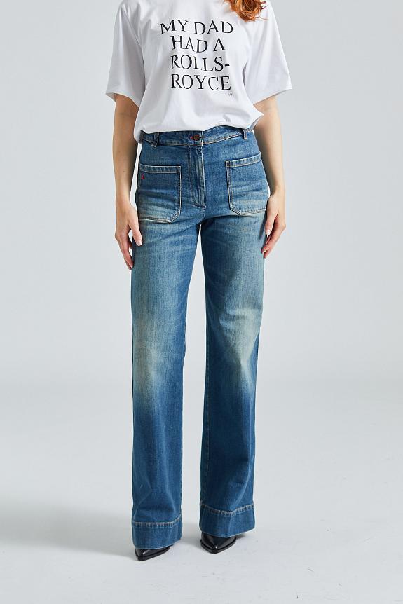 Victoria Beckhma Alina Jeans Vintage indigo