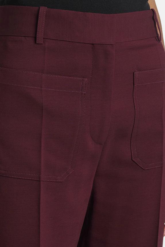 Victoria Beckham Alina Trousers Port-1