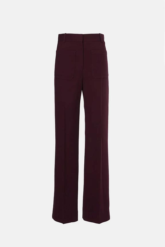 Victoria Beckham Alina Trousers Port