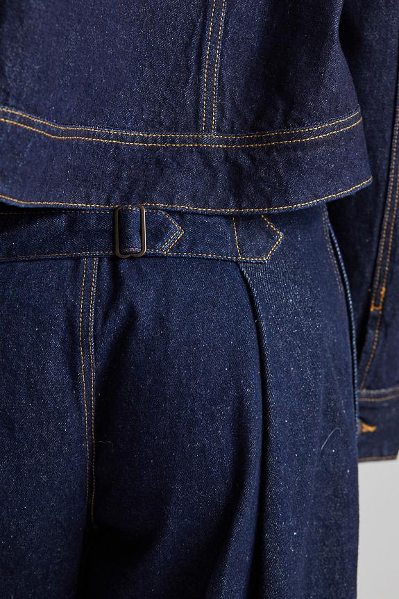 Victoria Beckham Cargo Jean Dark Indigo Rinse 