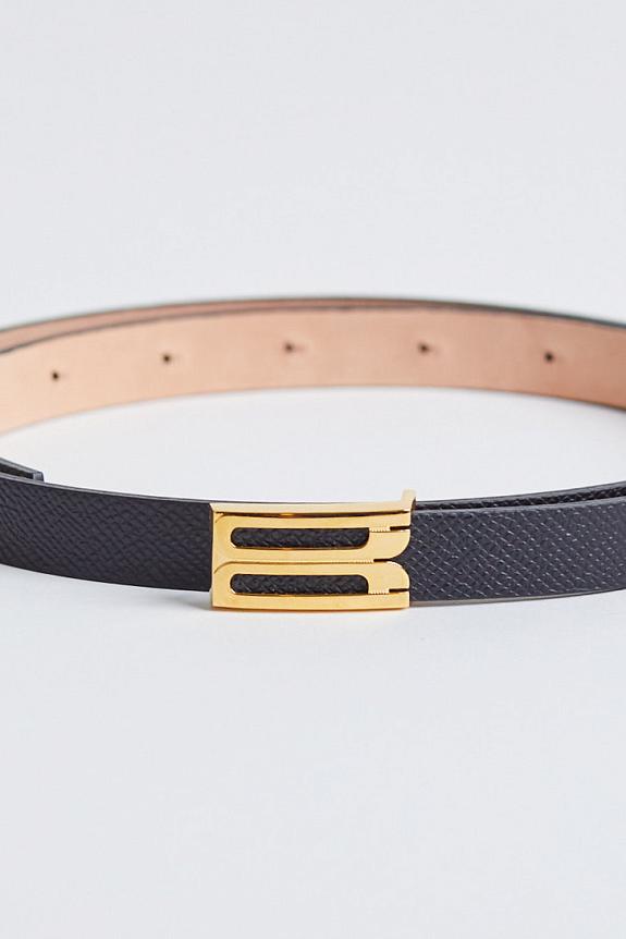 Victoria Beckham Micro Frame Belt Black-1