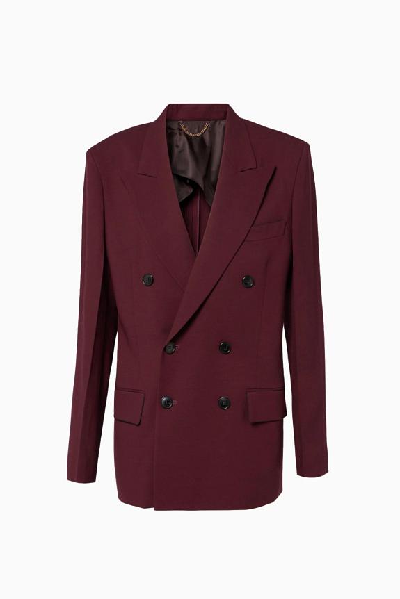 Victoria Beckham Oversized Mens Jacket Port