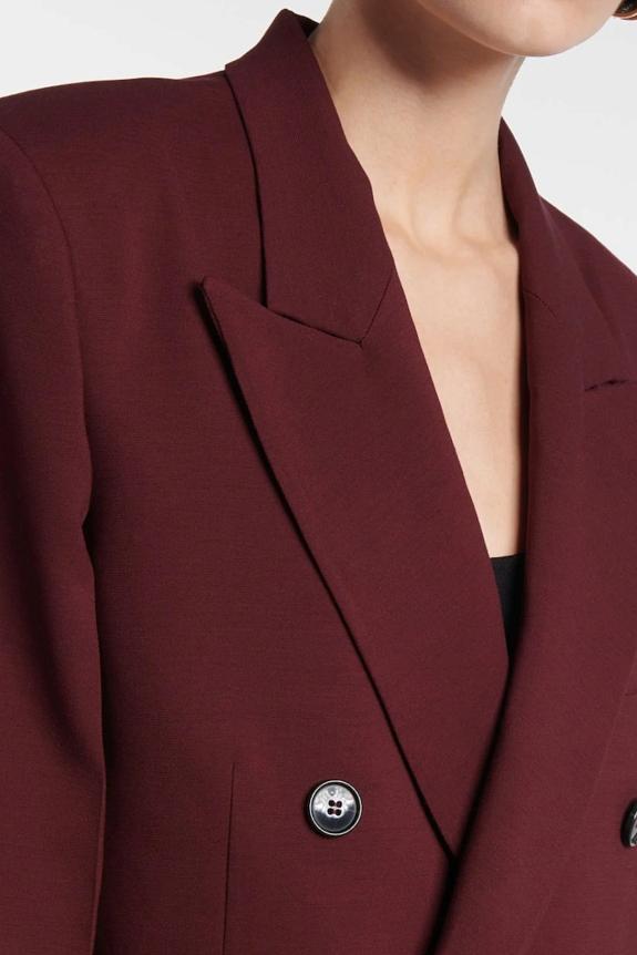Victoria Beckham Oversized Mens Jacket Port-1