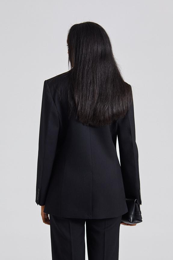 Victoria Beckham Patch Pocket Jacket Black